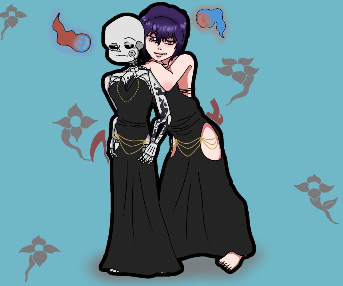 creator_H03's tweet photo. Lilac (second and first form)  

Fun facts, they both are the same person.

• another fun ideas i got as my little sister challenge me to draw my Lilac in this kind of dress. 

Hopefully all of you enjoy this as much as i enjoy this myself!

#sansau #sans #phantomtale #mydrawing https://t.co/uGFQ9I7fYu