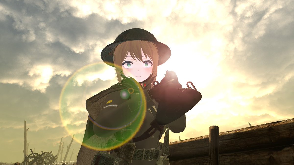 stry_vrc's tweet photo. Recent avatar project of mine for #VRChat following the WW1 aesthetic. Still working on her but progress so far is good. https://t.co/azqrSUIc8X