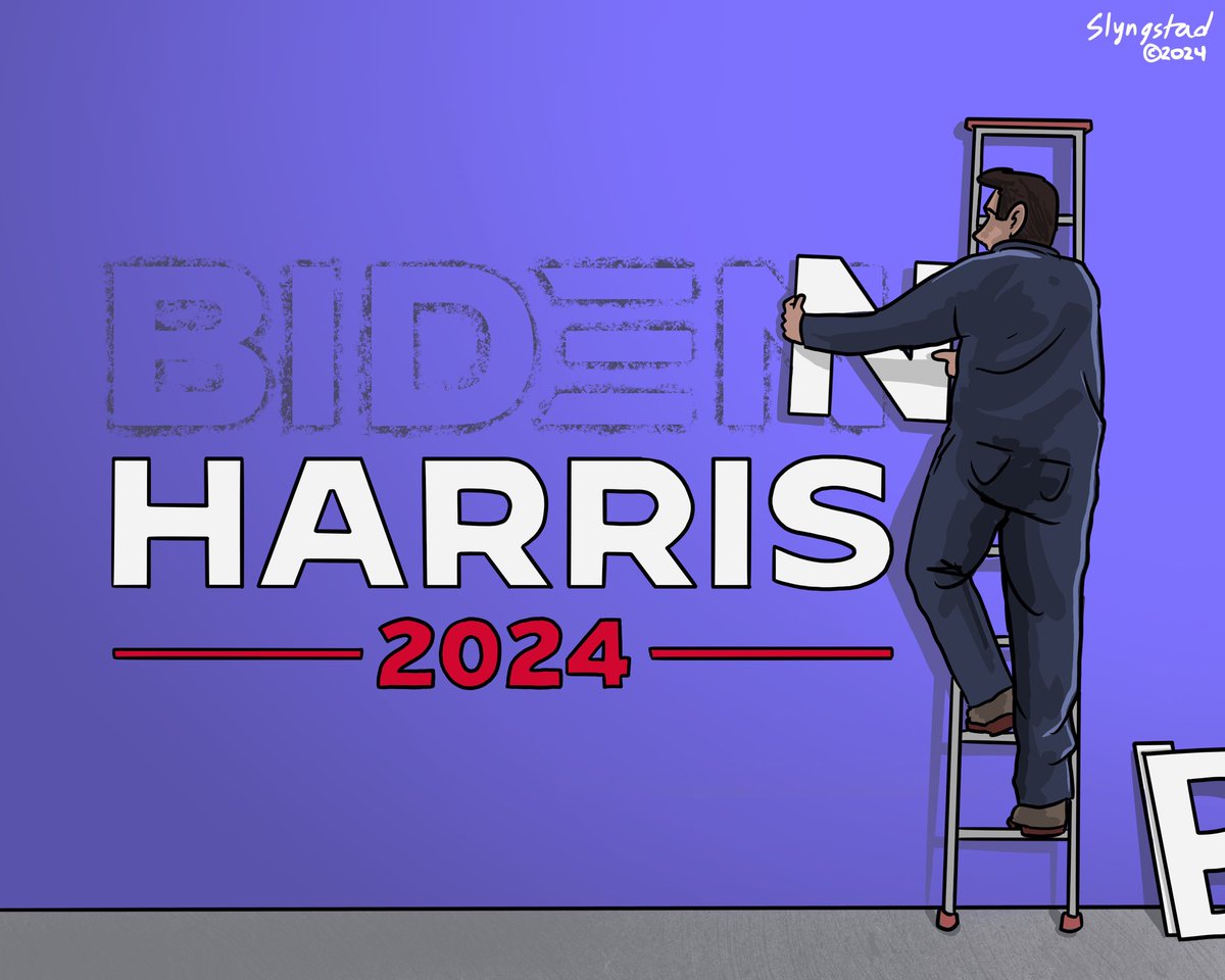 Whether you wanted him to drop out or stay in the race, the end goal hasn’t changed. To win in November. #JoeBiden #Biden2024 #VoteBlue #Kamala #NeverTrump