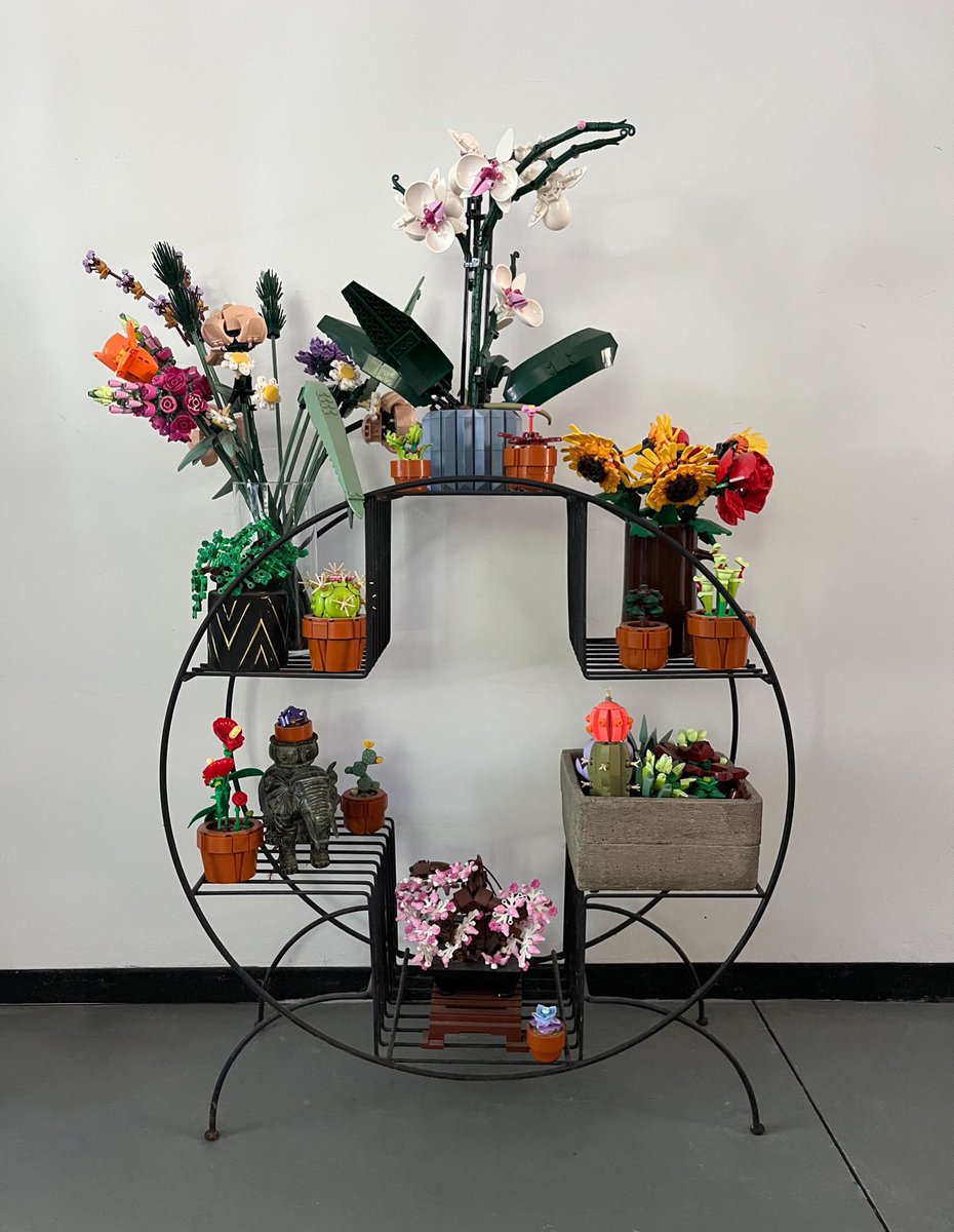 drawntosenia's tweet image. Finally found a spot to display all of my legos!