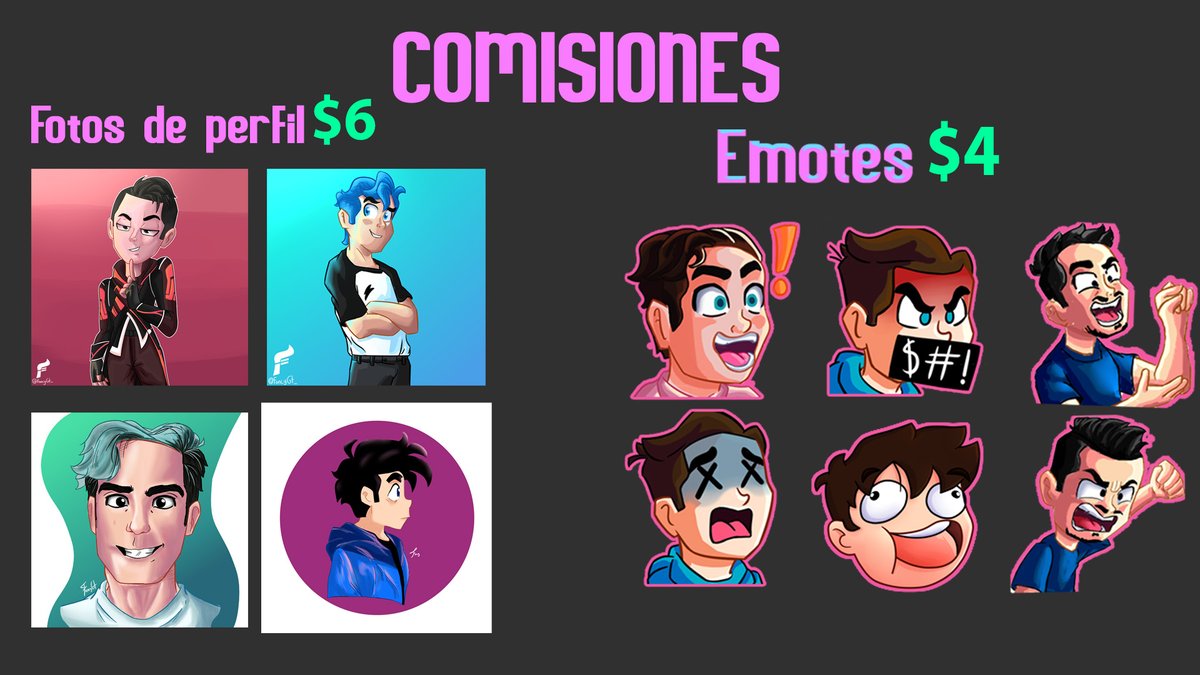 ¡Hola! Volveré a las comisiones, por si están interesados pueden escribirme :D