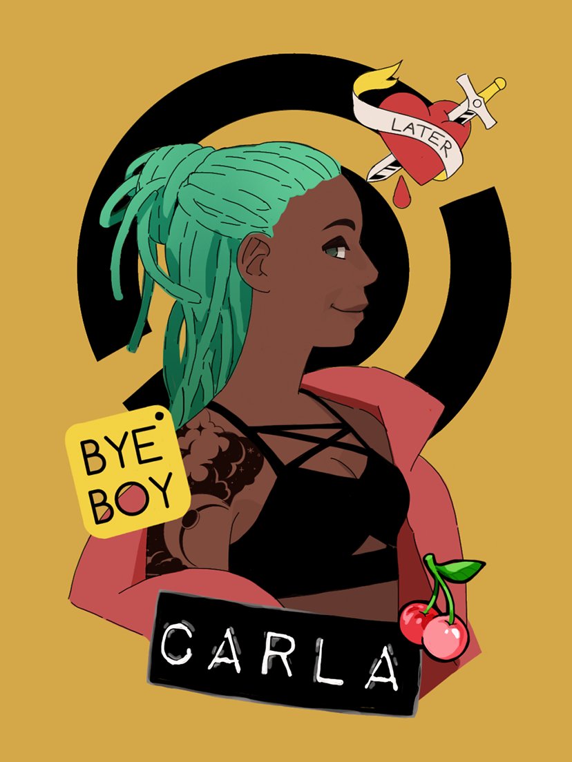 Also if you are a fan of the show and would like to play Carla Mint for a quick clip for something (and preferably have a reference) hit me up