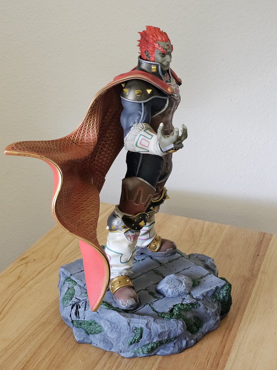 He won't fit in the box that I bought specifically for taking pictures of these finished projects 🙃