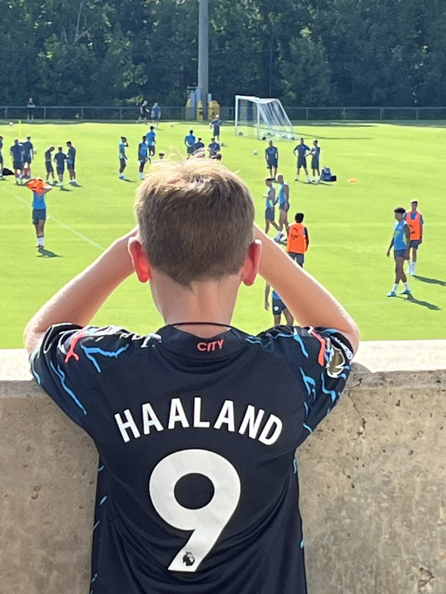Deran Coe (@dcoe_3) on Twitter photo Little <a href="/ManCity/">Manchester City</a> fan got a chance to watch the closed training session today! So excited to see <a href="/ErlingHaaland/">Erling Haaland</a> in person! Little <a href="/ManCity/">Manchester City</a> fan got a chance to watch the closed training session today! So excited to see <a href="/ErlingHaaland/">Erling Haaland</a> in person!