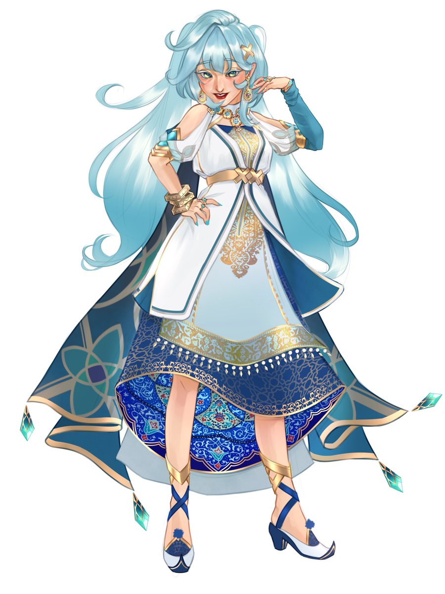 moonlightbasket's tweet photo. Sumeru redesigns~ #layla #faruzan https://t.co/CPbNto9xrA