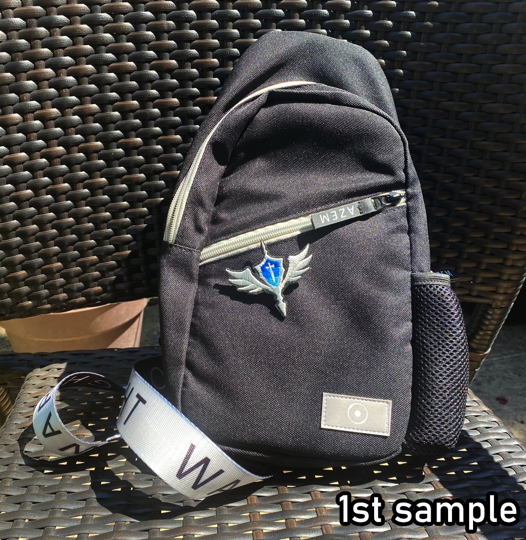 big personal project I've been working on for months...!! (my sketch dream come true) 

ffxiv inspo crossbag! They are currently in production and we aim to debut by anyc with small stocks.
also job inspo embroidery pins tba... :)