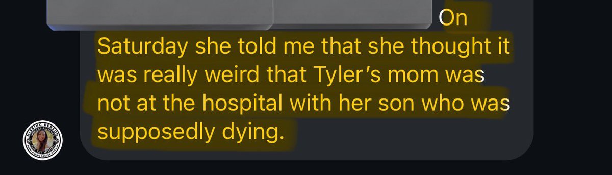 iamlegacy23's tweet photo. #FindNikki | #BringNikkiHome | #JusticeForNikki 

Where was Nikki’s MIL all day Saturday May 18th—  that she couldn’t be reached and didn’t went to see her dying son, Brian? What was more important than be with your son at the hospital? Was MIL with her other son Tyler? 🧐 https://t.co/0WDPSoRkuY