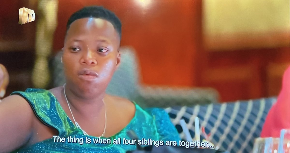 " Ngoba nina nifundile" then I knew she was about to take a wrong turn. She doesn't want to take any responsibility for her actions. His father played his part but uSne kept on going AWOL, while making babies.