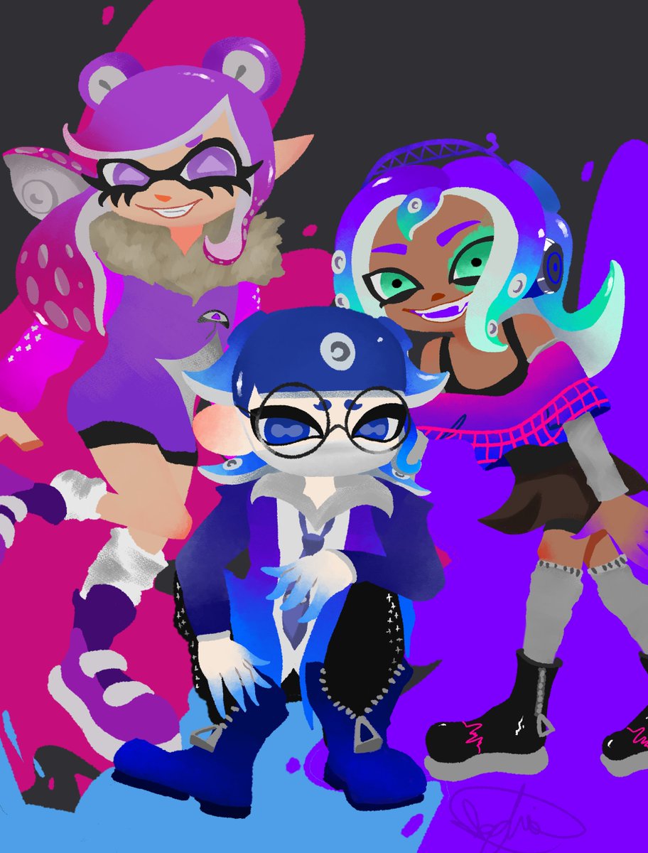 SUBMETRO #splatoon #Splatoon３ <a href="/Iamjustkiko/">Kiko/Moony/Saber 🌙</a>