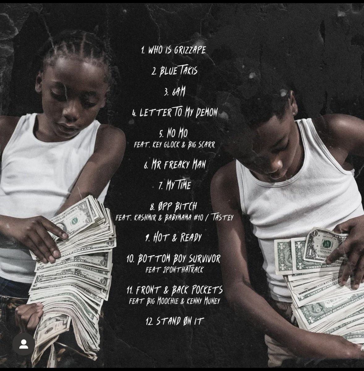 alphamalerecrds's tweet photo. Young Dolph’s artist Jay Fizzle just dropped his first album Who Is Grizzape with guest appearances from Key Glock, Big Scarr, Kenny Muney and Big Moochie Grape.
#JayFizzle #PaperRouteJayFizzle #WhoIsGrizzape #PRE #PaperRouteEmpire #YoungDolph #Dolph #Empire #HipHop #Rap #Trap https://t.co/i89hIk2ALh