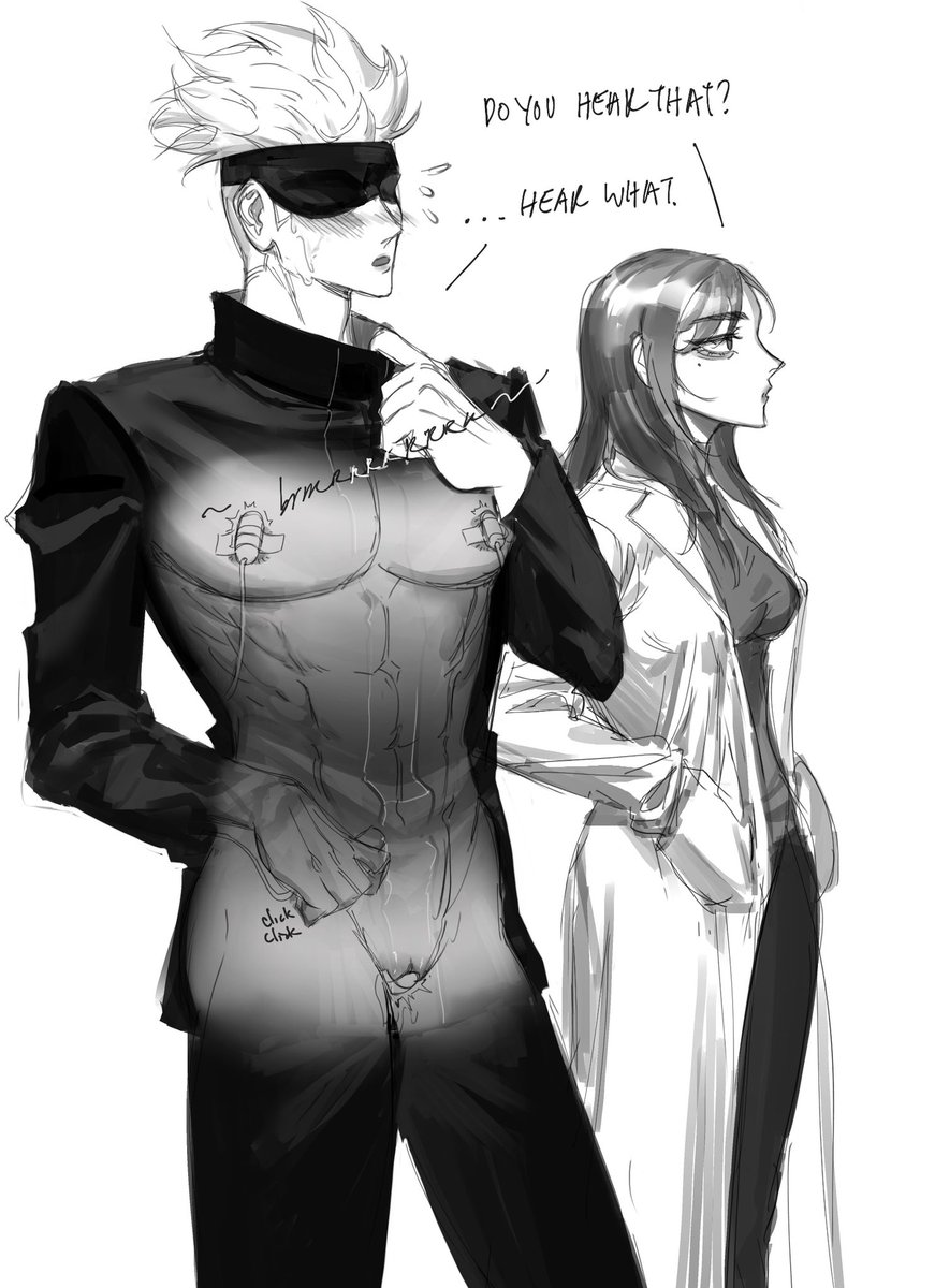 xyu909661's tweet photo. what’s under the jacket
!cuntboy
#五条悟 https://t.co/ZSqpEAWV6m