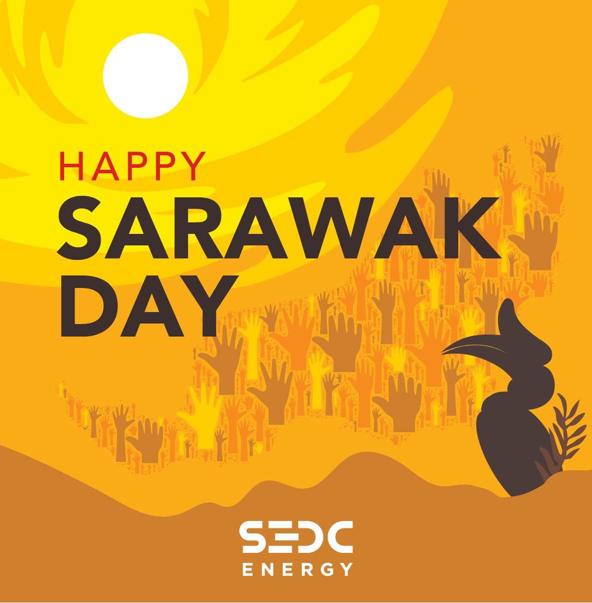 Happy Sarawak Day, from all of us at SEDC Energy #SEDCE