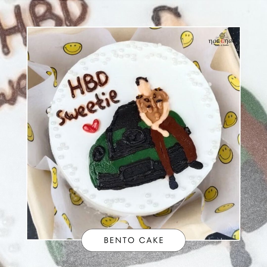 adunmaul's tweet photo. Bento cake dengan teknik transfer buttercream.
jadi caranya gambar yang diminta dicetak, kemudian dijiplak menggunakan buttercream dan ditempel di atas kuenya.
#bentocake 
#kuebandung 
#kuebojongsoang 
#kuebuahbatu 
#bentocakeenak https://t.co/QNzVhsTRv3