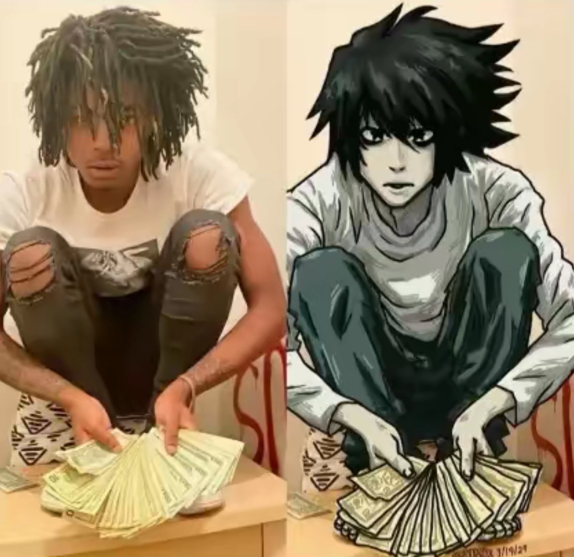 xavier luxembourg rotation parody tweet media