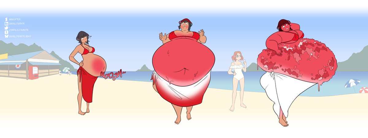A food TF sequence from last summer, finished up just in time for THIS summer.
