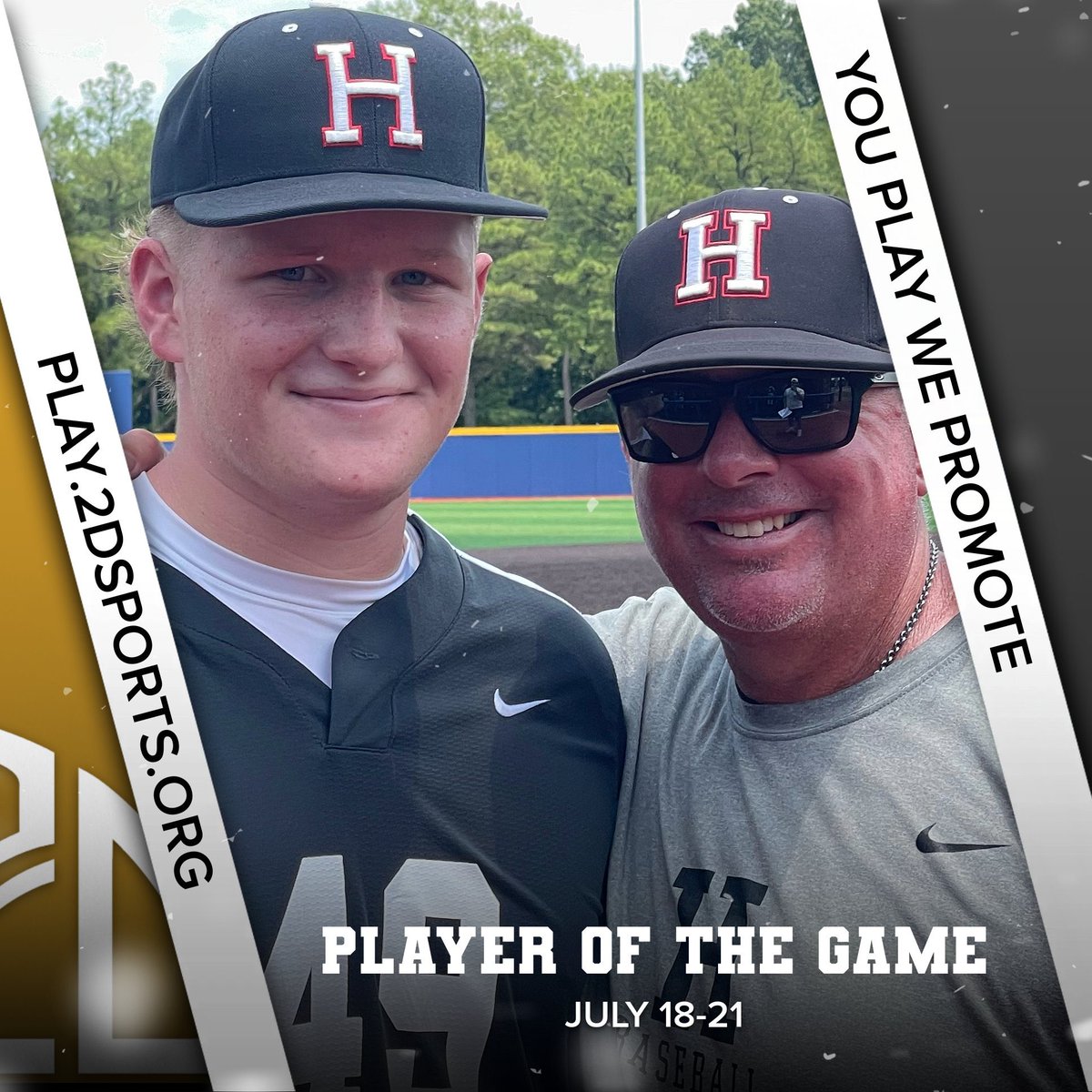 ⭐️Player of the Game⭐️

Cannon Pendleton: 5 ip 3ks 4 runs allowed 
Ortho One

Houston HS |2026| TN
#uncommitted #2DHitting #2D2026