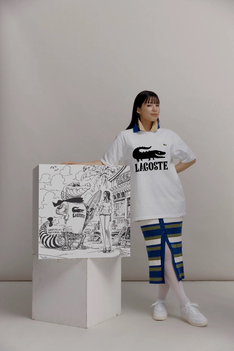 LACOSTE × 漫画 ONE PIECE コラボコレクションが国内8月2日（金）10:00