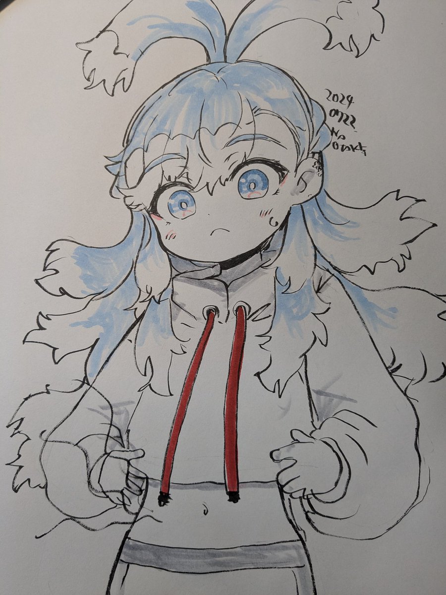 「お昼のラクガキ 腹が鳴るこぼ 」|なおたけのイラスト