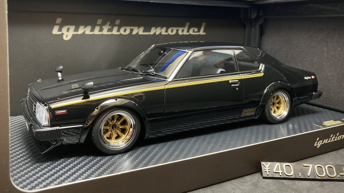 🔹新商品紹介 1/18スケール ignitionmodel 日産 スカイライン ジャパン