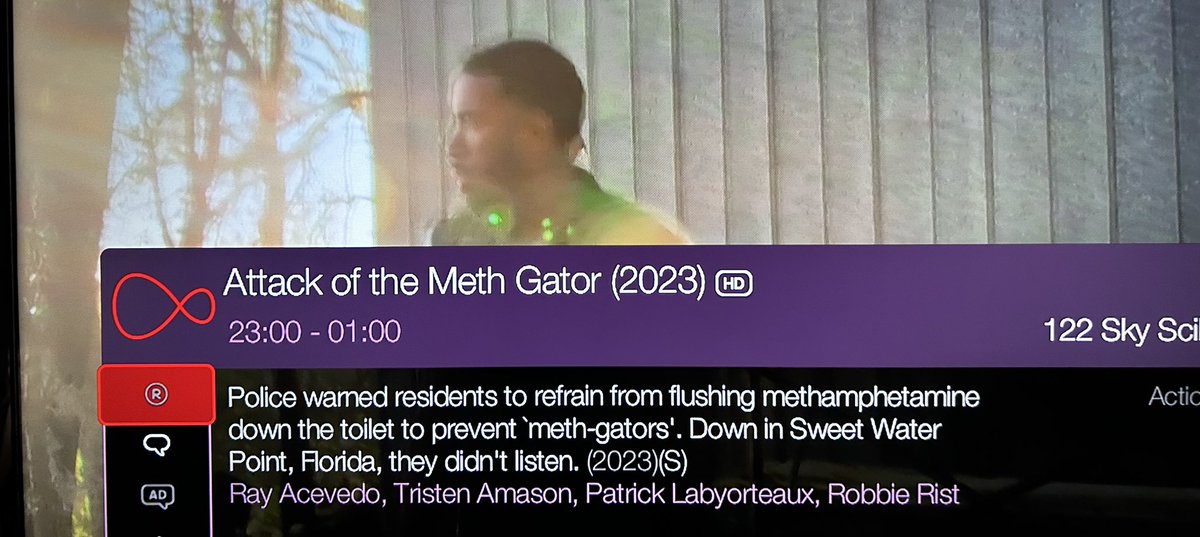 Just settling down after a busy weekend at work…..looking for a decent movie to watch……