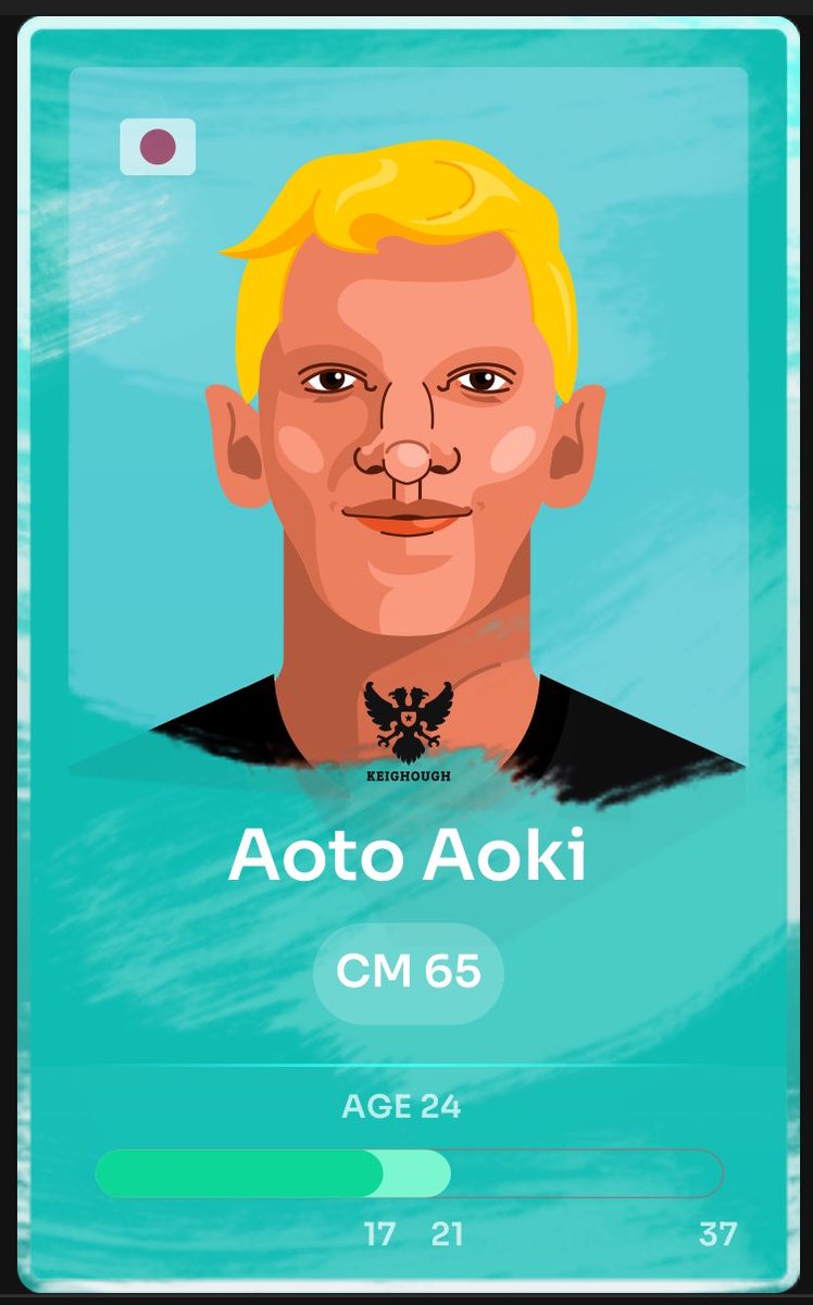 Proud to announce that Aoto Aoki will be joining the club on a season long loan from  @RowmaryRangers #footium