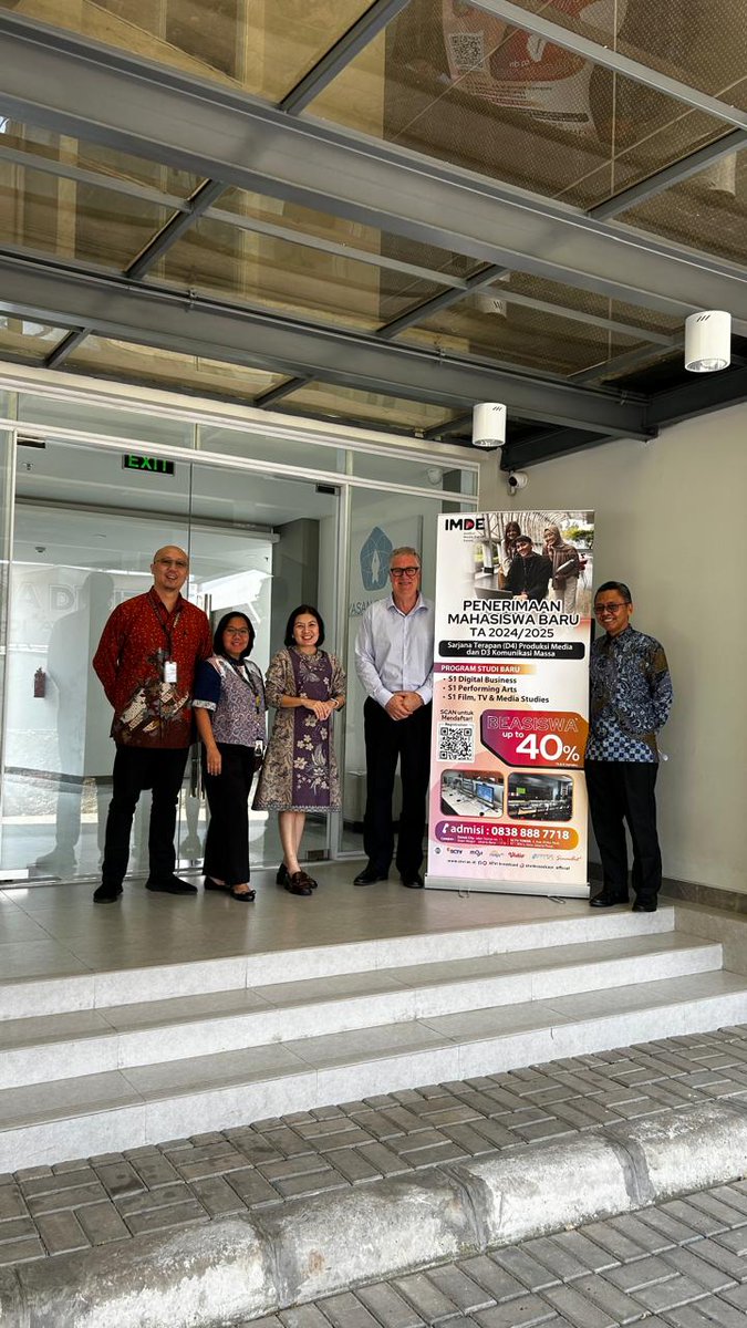 totoksoefijanto's tweet image. Akademi Televisi Indonesia (ATVI) yang sedang bertransformasi menjadi Institut Media Digital Emtek (IMDE) telah membuka program S1 Bisnis Digital. Simak video berikut untuk pelajari dan fahami dgn baik. #atvi #imde #pastibisa #adaptifkreatifkompetitif 

youtube.com/watch?v=doVMTu…