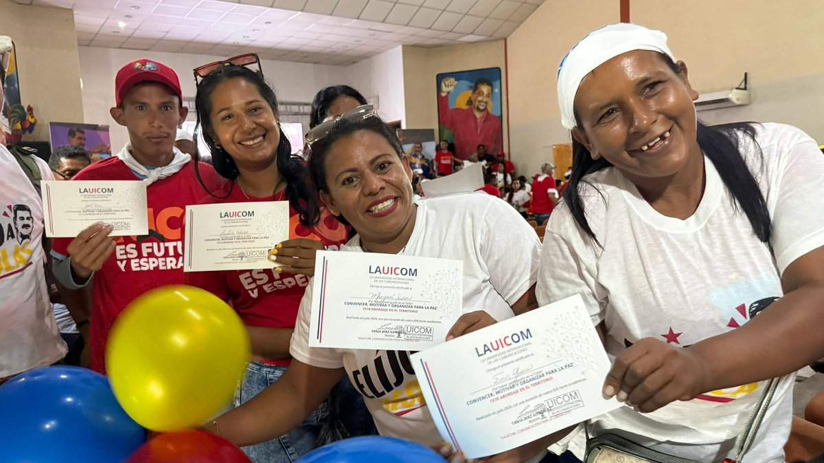infanteibrahim's tweet photo. ¡Excelentes jornadas de formación con la Universidad Internacional de las Comunicaciones en Barinas y Portuguesa! Convencer, motivar y organizar es la misión… ¡Vamos pa’lante rumbo al 28 de julio!

@lauicom https://t.co/fMlb28IHjr
