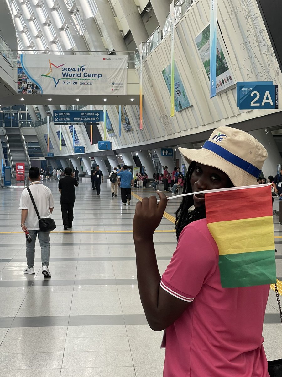 diarayesacko224's tweet photo. La Guinée au Camp Mondial de la Jeunesse en Corée du Sud 🇬🇳 🇰🇷❤️

#lexcorée
#keyceacademy
#ifyworldcamp https://t.co/xKgxGlBZWq