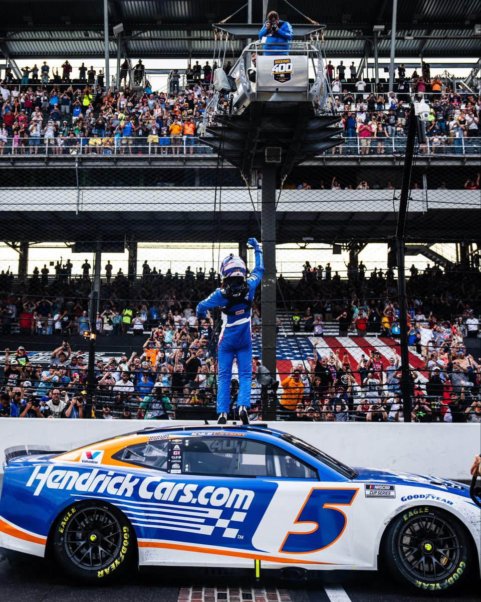 A moment every driver dreams of.