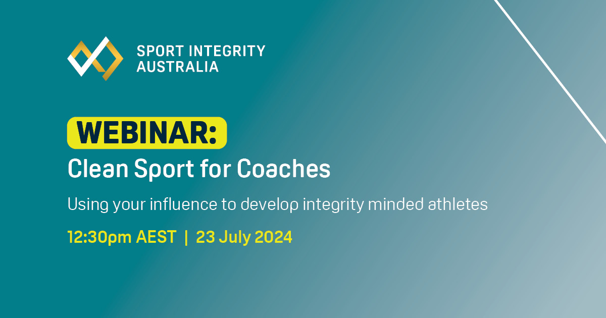 Sport Integrity Australia tweet media