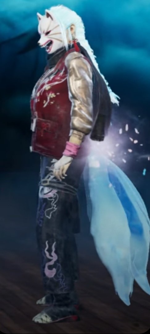 dorkaboboca's tweet photo. its so funny seeing some of y'all yapping abt "this collab don't belong in DBD" while BHVR just dropped this Fortnite looking skin on the friggin rift 😔 https://t.co/WFjeZKSqE6