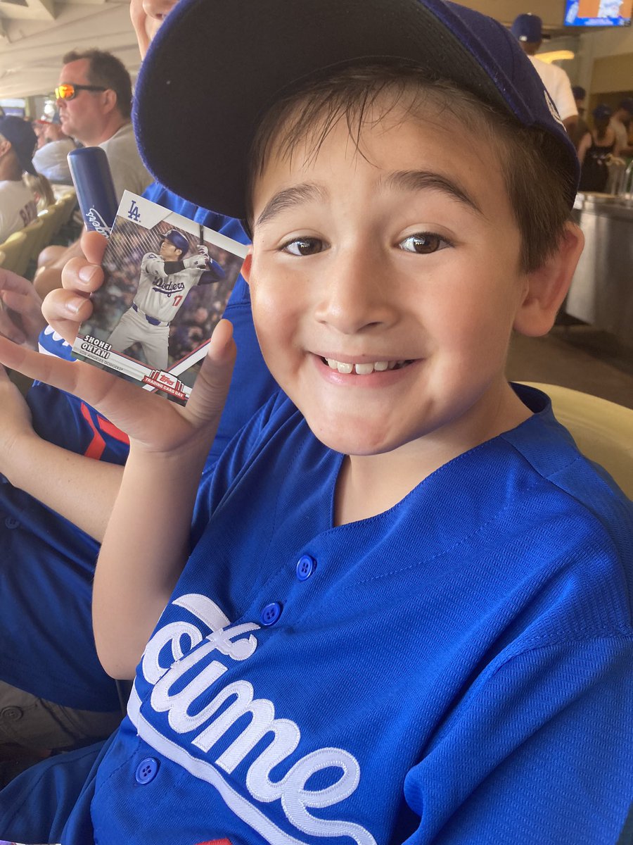 #ShoTime #ShoheiOhtani #GoDodgers #TradingCards <a href="/Dodgers/">Los Angeles Dodgers</a> 💙💙💙 ⚾️
