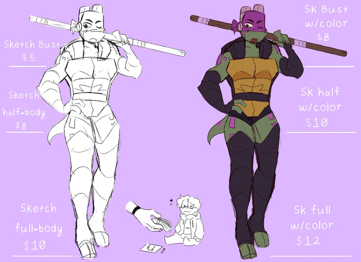 Snugglecat453's tweet photo. COMMISSIONS OPEN‼️‼️ DM FOR MORE INFO 

(1/2)

#rottmnt https://t.co/trvqYaYwiL