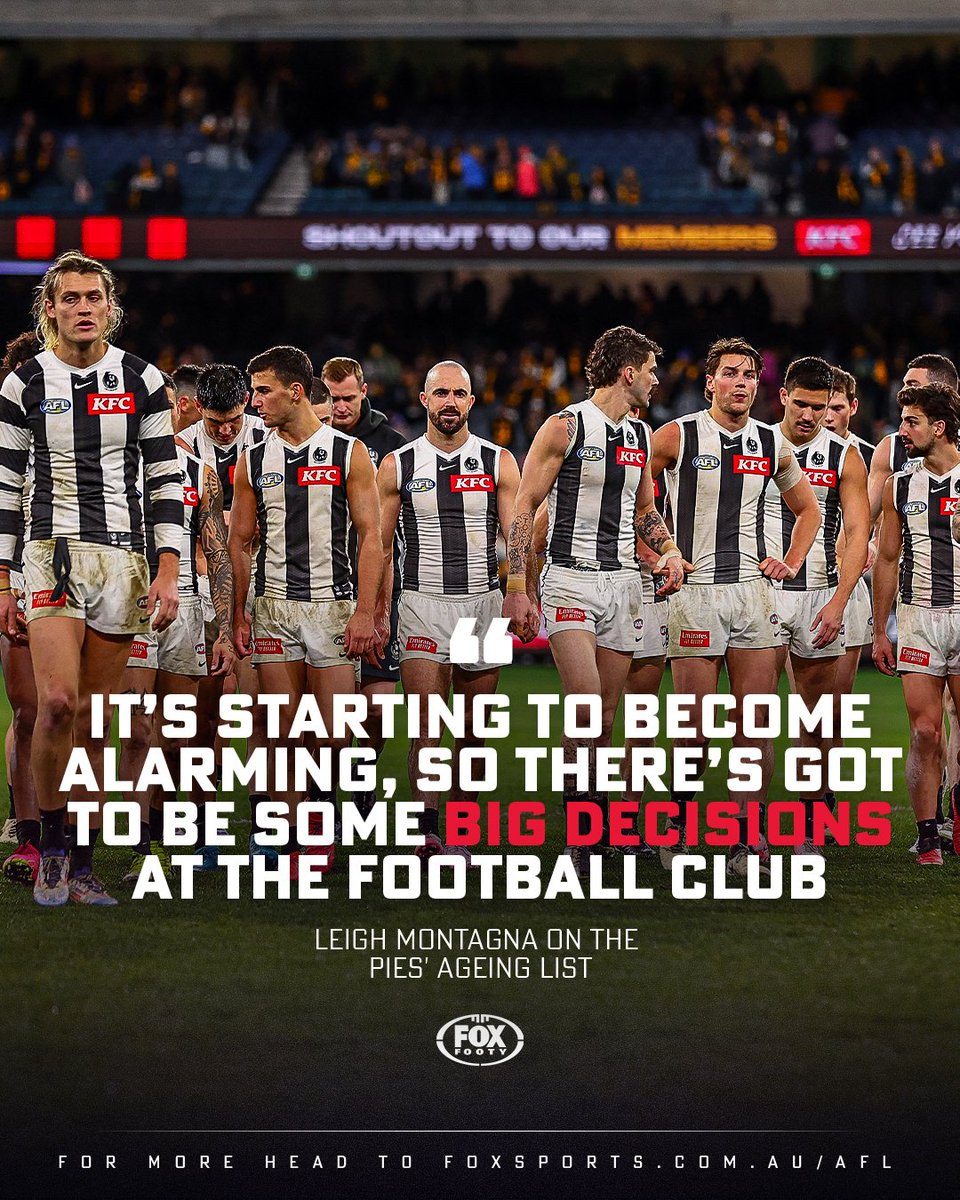FOXFOOTY's tweet photo. Is it the end of an era at Collingwood? 🤔

MORE: https://t.co/x7h7bLlVWE https://t.co/JvN98EjP9X