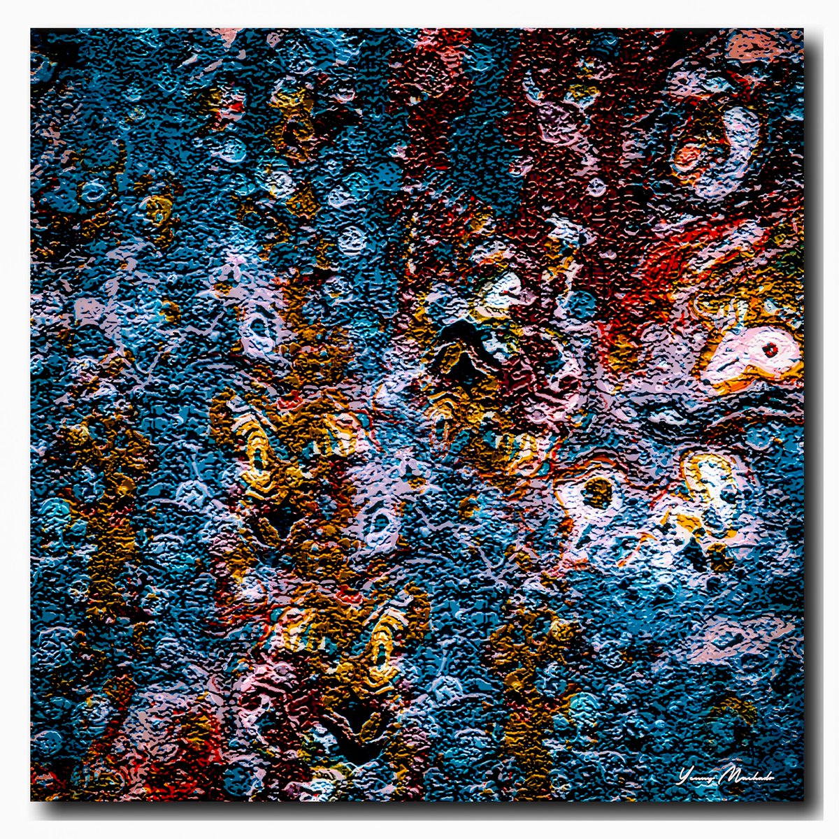 Muchísimas gracias a la talentosa artista <a href="/yennymachadoart/">ʏᴇɴɴʏ ᴍᴀᴄʜᴀᴅᴏ.✴</a> por este regalo tan hermoso.

KORROZO pertenece a la colección Códigos Cromáticos disponible en <a href="/objktcom/">objkt</a>