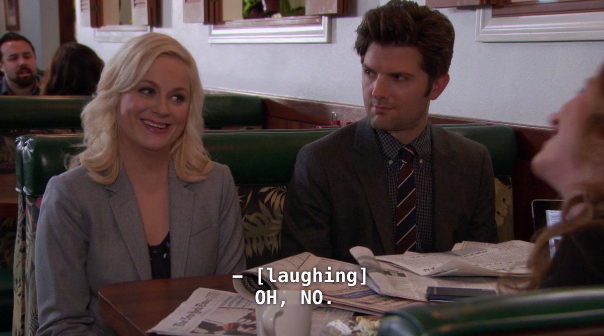out of context parks and rec tweet media