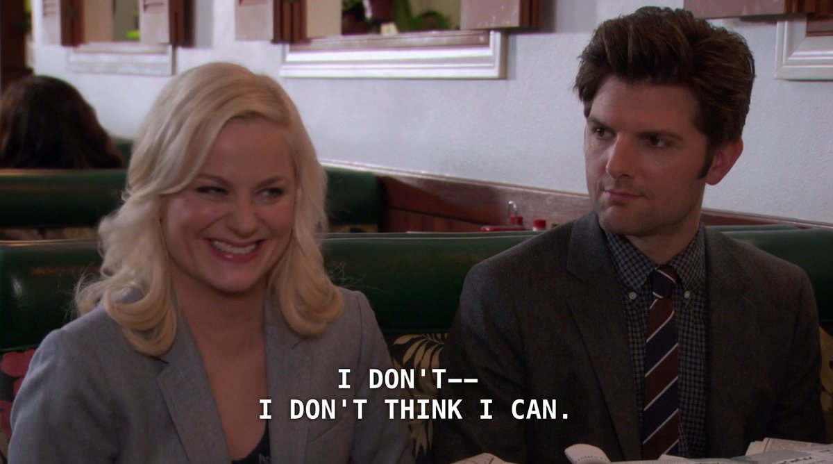 out of context parks and rec tweet media