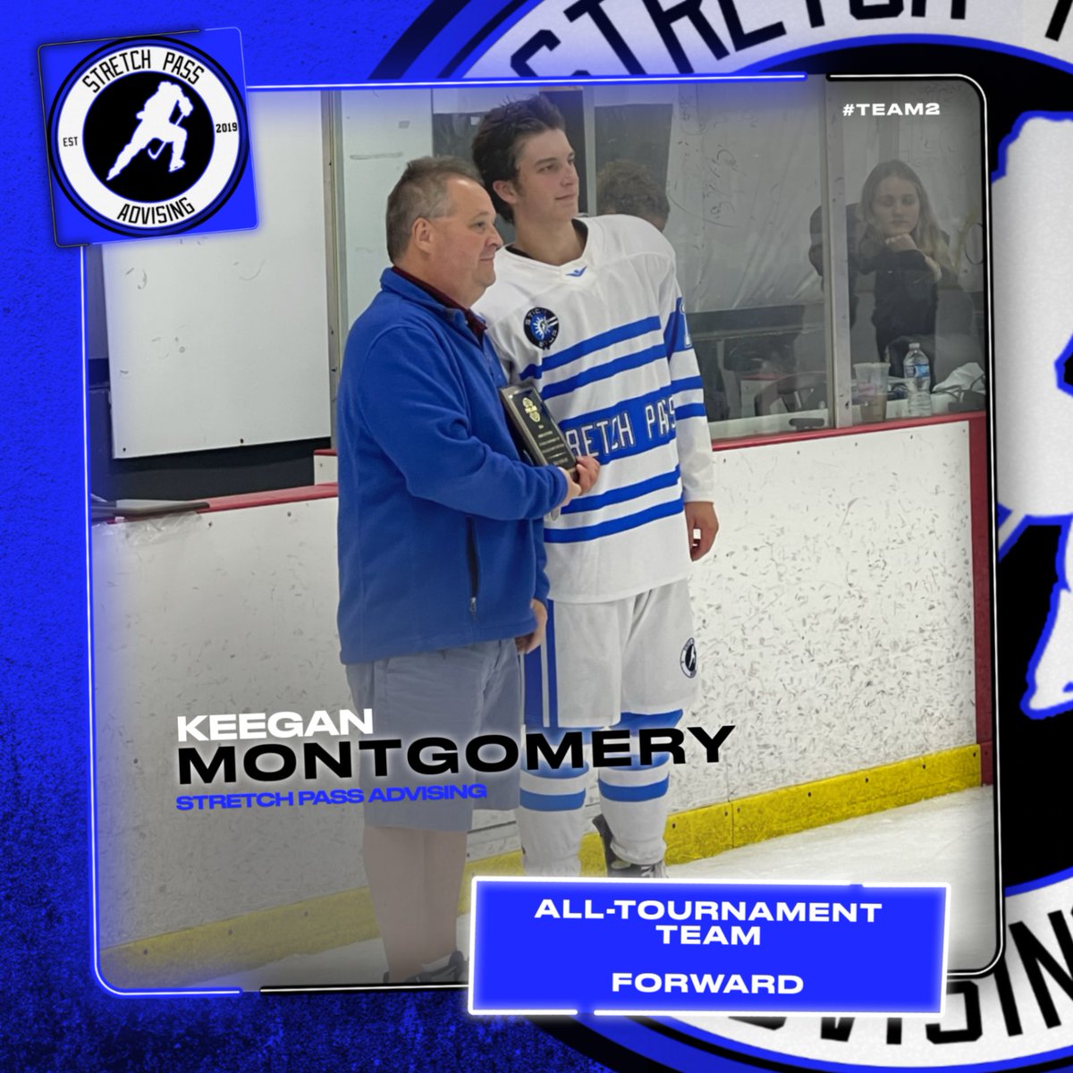 Starting off the post-tournament awards for #TEAM2 at the  Chowder Cup... #TeamSPA forward and future <a href="/WarHawksWillmar/">Willmar WarHawks</a>  <a href="/kmontgomery_7/">keegan montgomery</a>  was selected to the All-Tournament Team! #SPAFamily