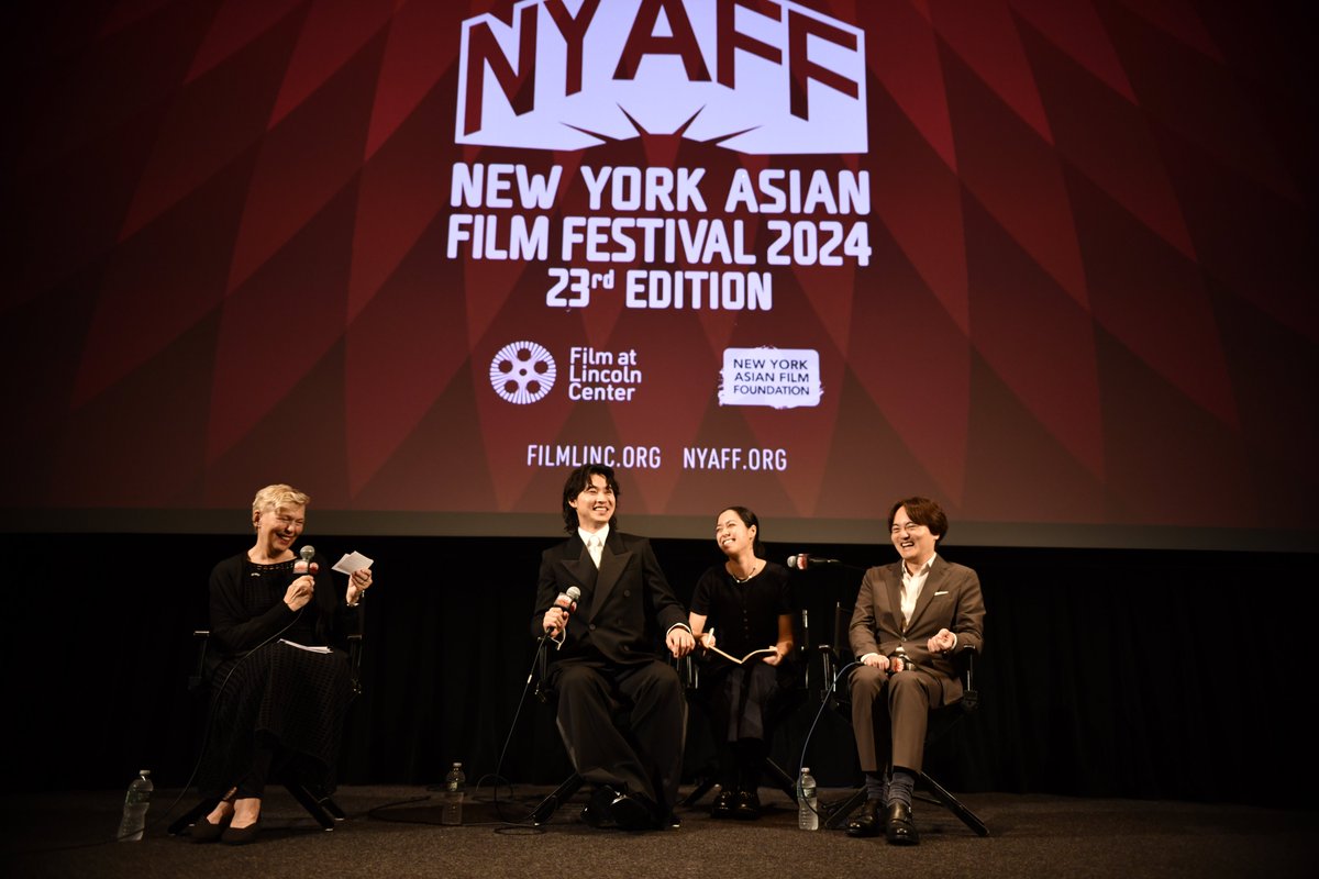 kingdomthemovie's tweet photo. ◤￣￣￣￣
⠀「#キングダム」ついに世界へ―。
　　　　　　　　　　  　＿＿＿＿◢

#ニューヨーク・アジアン映画祭 に
「The Best from the East Award」を
受賞した #山﨑賢人 さんが登壇⚔

本編上映後は
割れんばかりの拍手が巻き起こりました👏

▼NYレポートはこちら！
https://t.co/a6Pr3DQJ1B https://t.co/ALIC1o5xbb