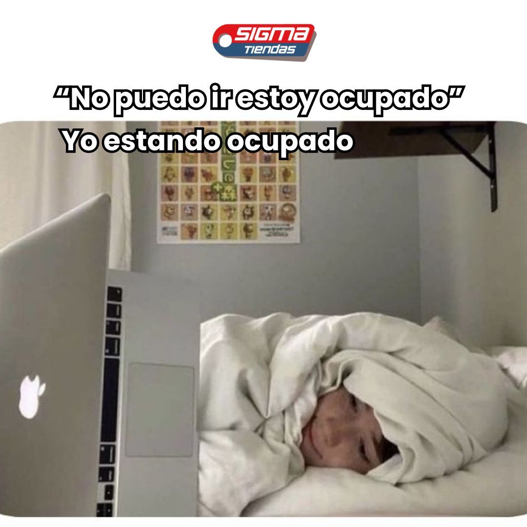Sigmatiendas's tweet image. No me llamen que hoy estoy ocupado🤣 🕹️  #memetech #funny