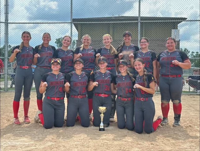 FCMI_Lane08's tweet photo. Played local in a HS Open tournament this weekend to get ready for our season ending trip to Ocean City, MD a week from tomorrow. Girls played great going 6-0 including two tough wins against 18U opponents to bring home the championship! Incredibly proud of this group! 🧨🥎 https://t.co/2sGt2Zy4m9