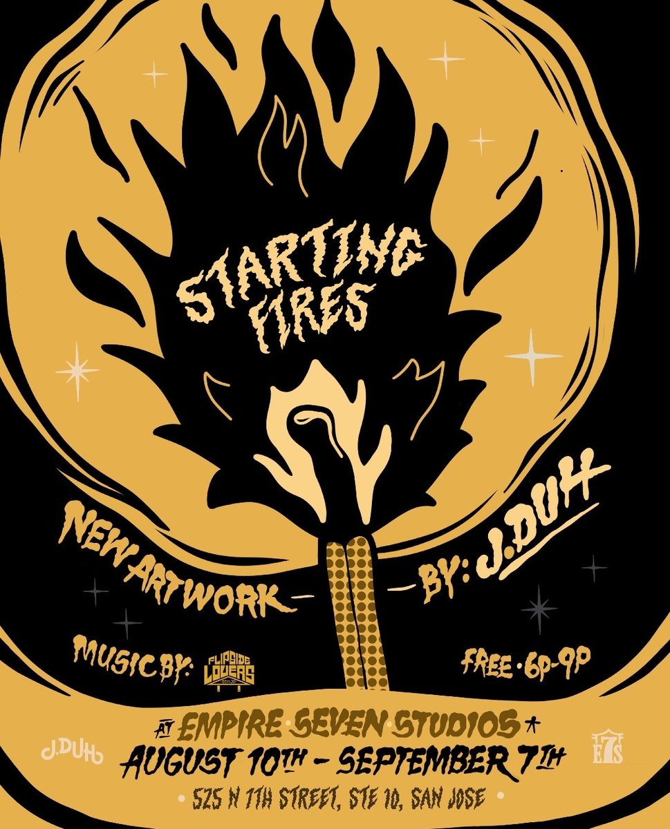 Having a solo show August 10th!! <a href="/Empire7Studios/">Empire Seven Studios</a> in japan town. PULL UP OR SHARE PLZ :^)