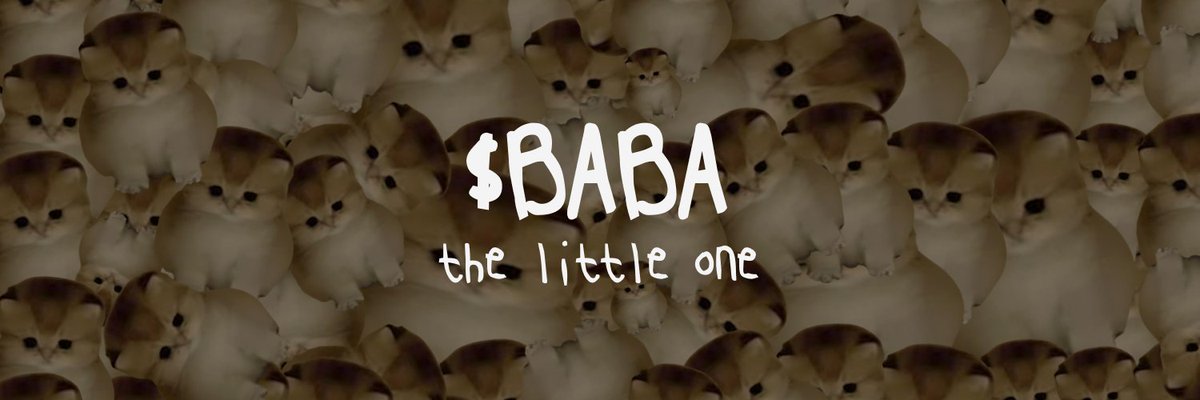teenybaba's tweet photo. $BABA CTO UPDATE.

DEV OUT. 

ALL SOCIALS TAKEN OVER

TRENDING BEING PAID FOR.

LOCK IN. https://t.co/MACXdIoIRs