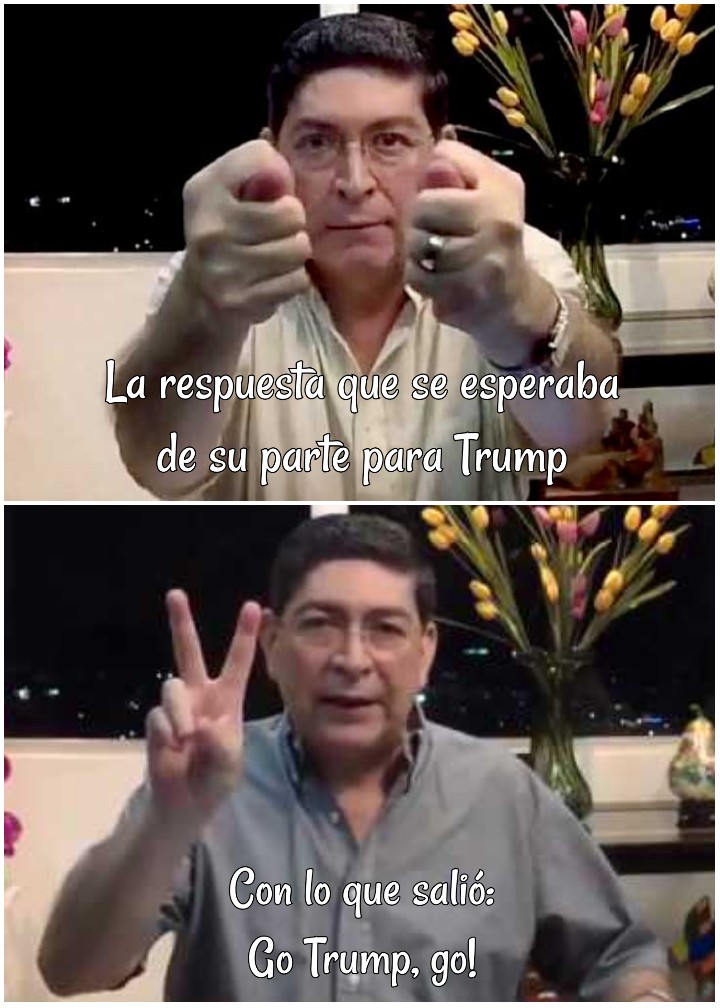 Nelsoncacique's tweet photo. @waraujo64 Trump es un psicópata y un narcisista maligno. Nadie puede estar por encima de él, por eso es que ahora está atacando a Bukele. No es estrategia de campaña. Son los delirios de una mente atrofiada. ¿Será la barrera del lenguaje que le impide a ud. ver a Trump por lo que él es? 🤷🏼‍♂️ https://t.co/QLLm3p6ce5