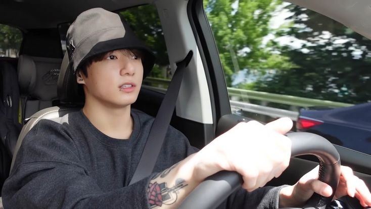 jungkook driving
