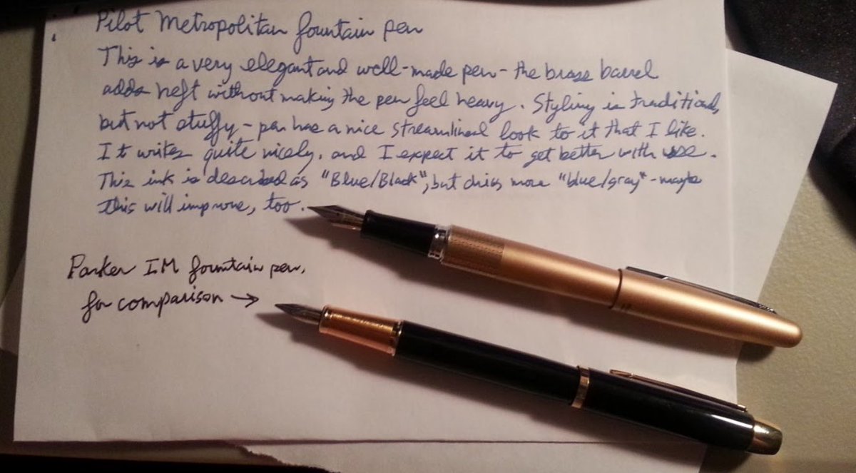 StanYeahMan's tweet photo. @Jewyorican A couple of inexpensive Parkers from my own pen craze days [daze?]: https://t.co/Gz1JoFMSfJ
