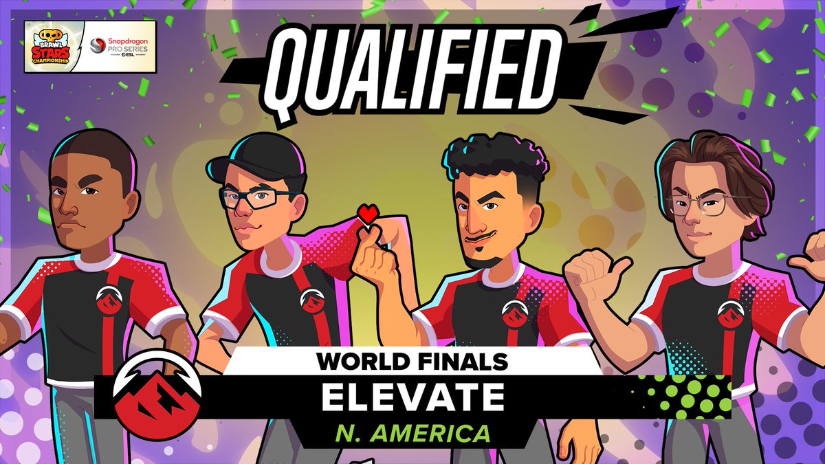 Your last North America World Finals spot has been secured by <a href="/ElevateGG/">ELEVATE</a>! 🏆

After an insane display of Brawl Stars, they will punch their ticket! Congrats!

#BSCxSPS24