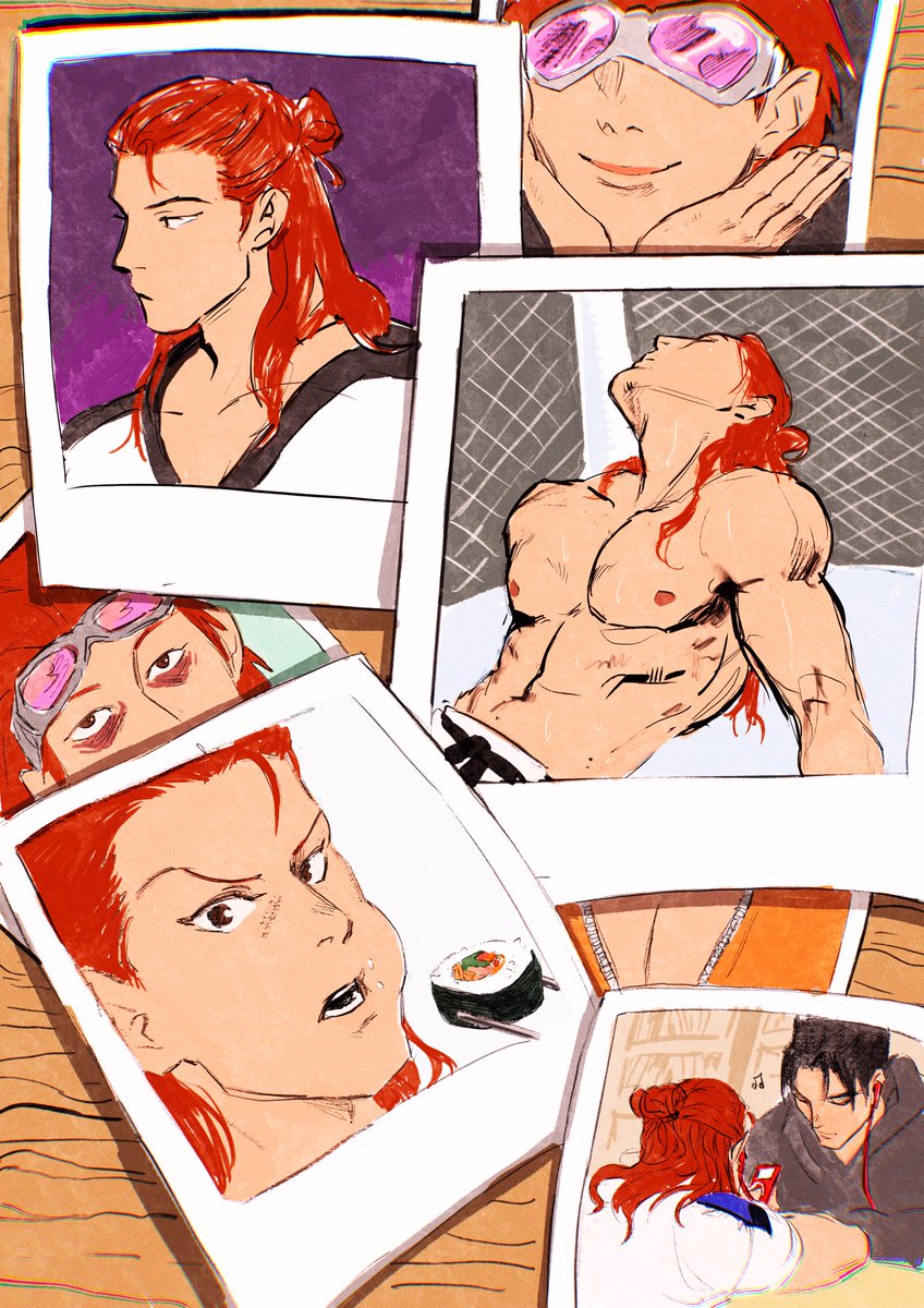 cookingbatter's tweet photo. Polaroids #hwoarang #tekken https://t.co/jWzQ969M2x