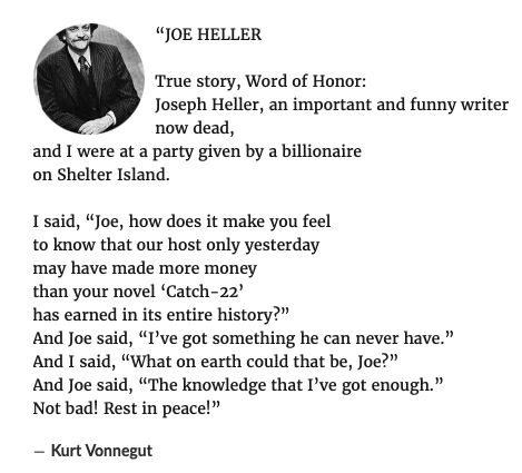 This must be my favourite anecdote...