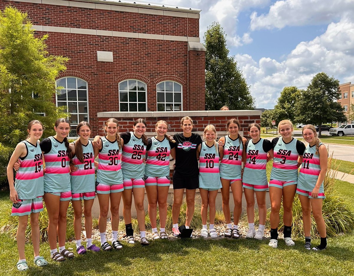 SSA_Girls_Hoops's tweet photo. The #14U team battled in Iowa this weekend, finishing 2nd at the All Iowa Attack Summer Finale tournament in Ames! Great work, ladies! Congratulations on a great season! 🏀 🥈💪#SSA #SSAgirlshoops https://t.co/bpYZOTtEh6